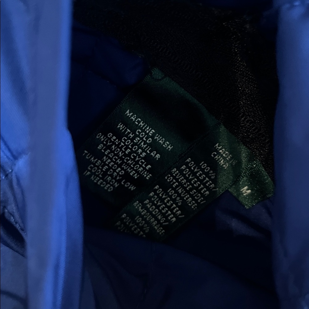 Ralph Lauren reversible vest EUC 🩵 - Picture 6 of 7